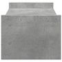 Voir la diapositive 5 : VIDAXL Support de moniteur gris béton 50x27x20 cm bois d ingénierie
