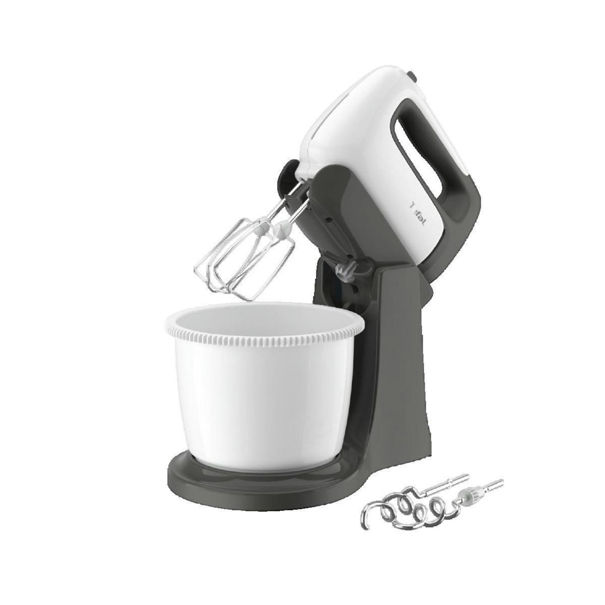 TEFAL Robot multifonction Tefal Prep'Mix+ 2,5 L blanc et gris