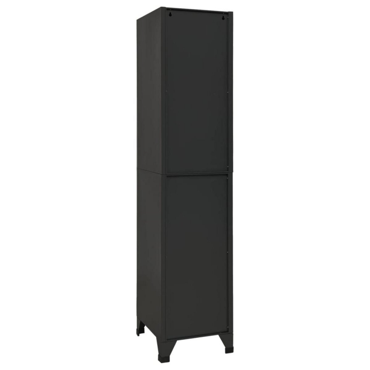 VIDAXL Armoire a casiers Anthracite 38x45x180 cm Acier