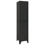 Voir la diapositive 5 : VIDAXL Armoire a casiers Anthracite 38x45x180 cm Acier