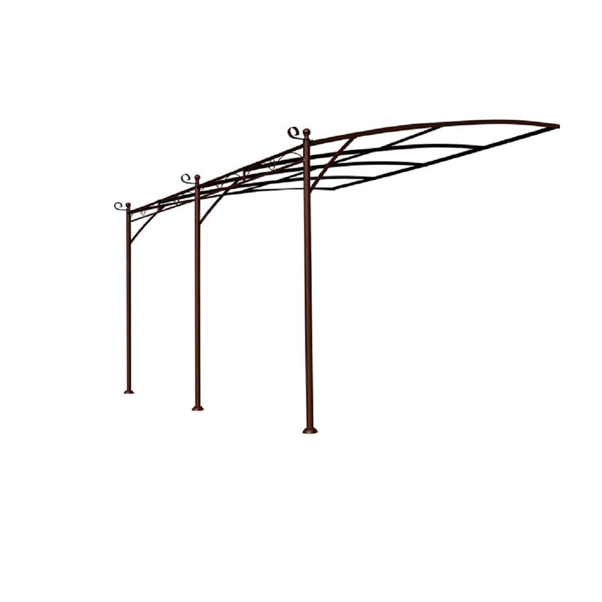 Tonnelle murale - Acier - 3x4m - ILLUSION