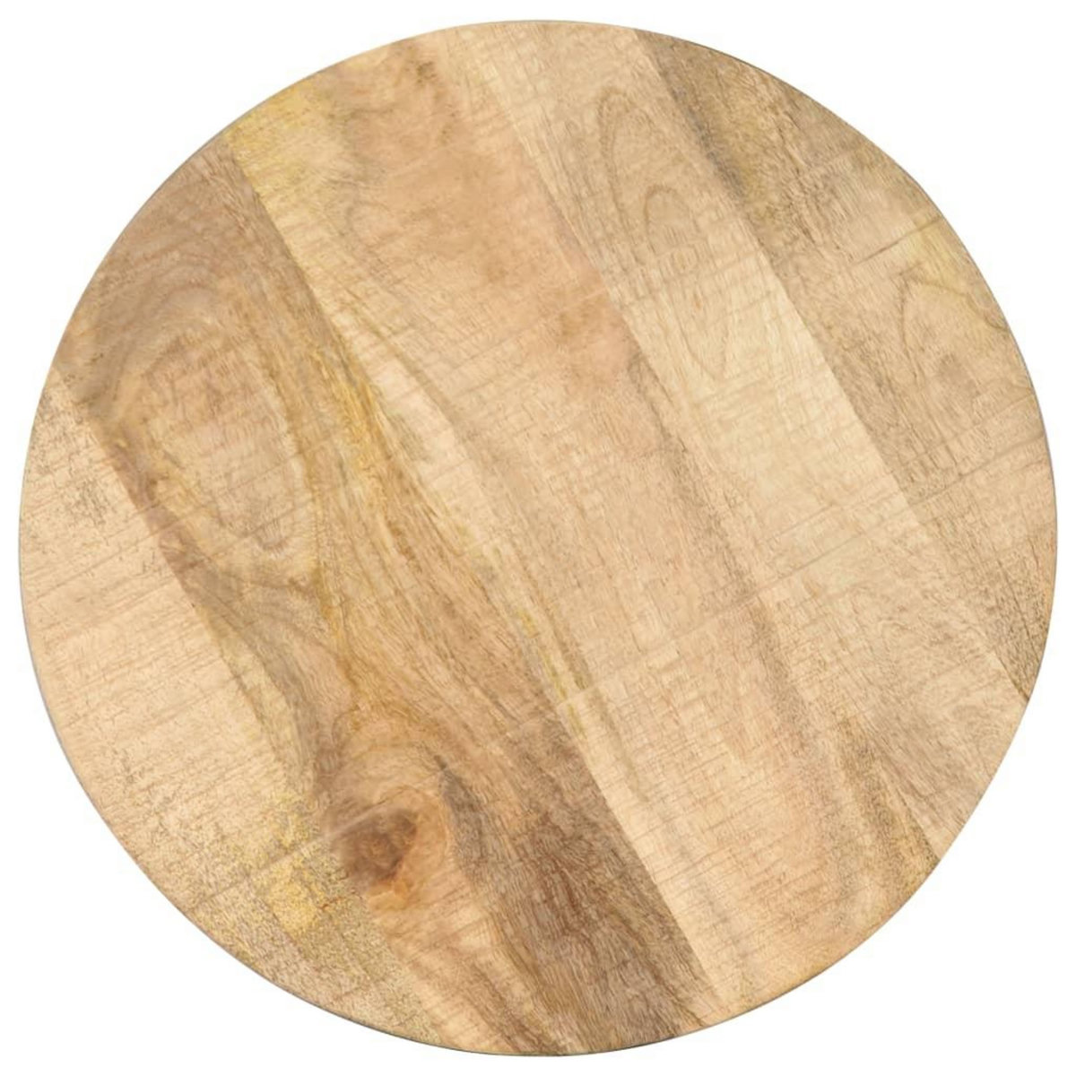 VIDAXL Table d'appoint 45x (45-62) cm Bois de manguier massif et fonte