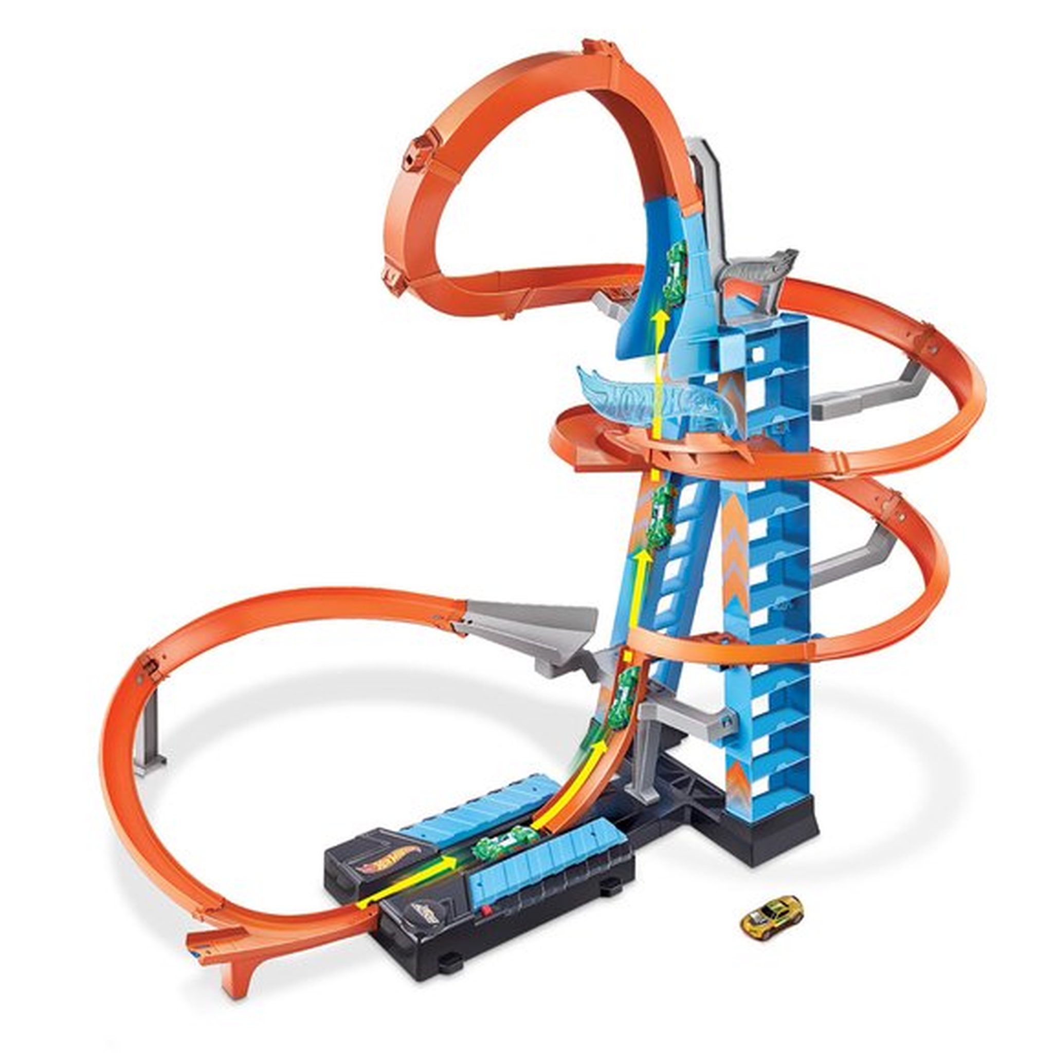 Voir la diapositive 5 : MATTEL Coffret Altitude Crash Hot Wheels