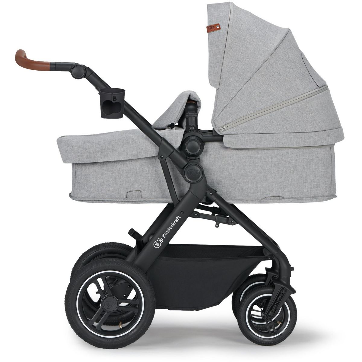 KINDERKRAFT Poussette B-TOUR 3en1 Mink Pro