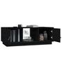 Voir la diapositive 5 : VIDAXL Table basse Noir 100x50x35 cm Bois massif de pin