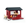 Voir la diapositive 2 : Schleich Coffret Niche avec Golden Retriever, SCHLEICH 42722 Farm World, Des 4 ans