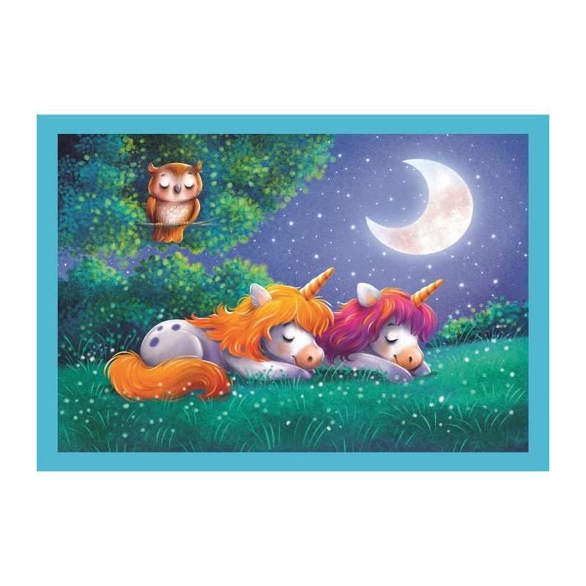 Voir la diapositive 2 : CLEMENTONI CLEMENTONI - Puzzle 4 en 1 - A Day with Unicorns