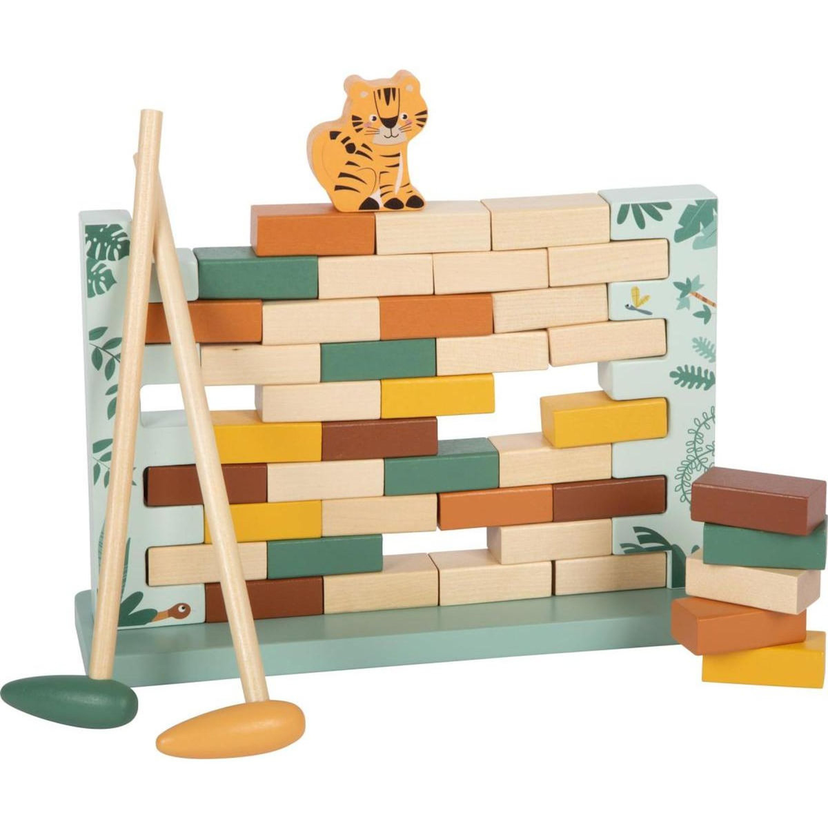 SMALLFOOT Jeu d equilibre - Mur bancal Safari