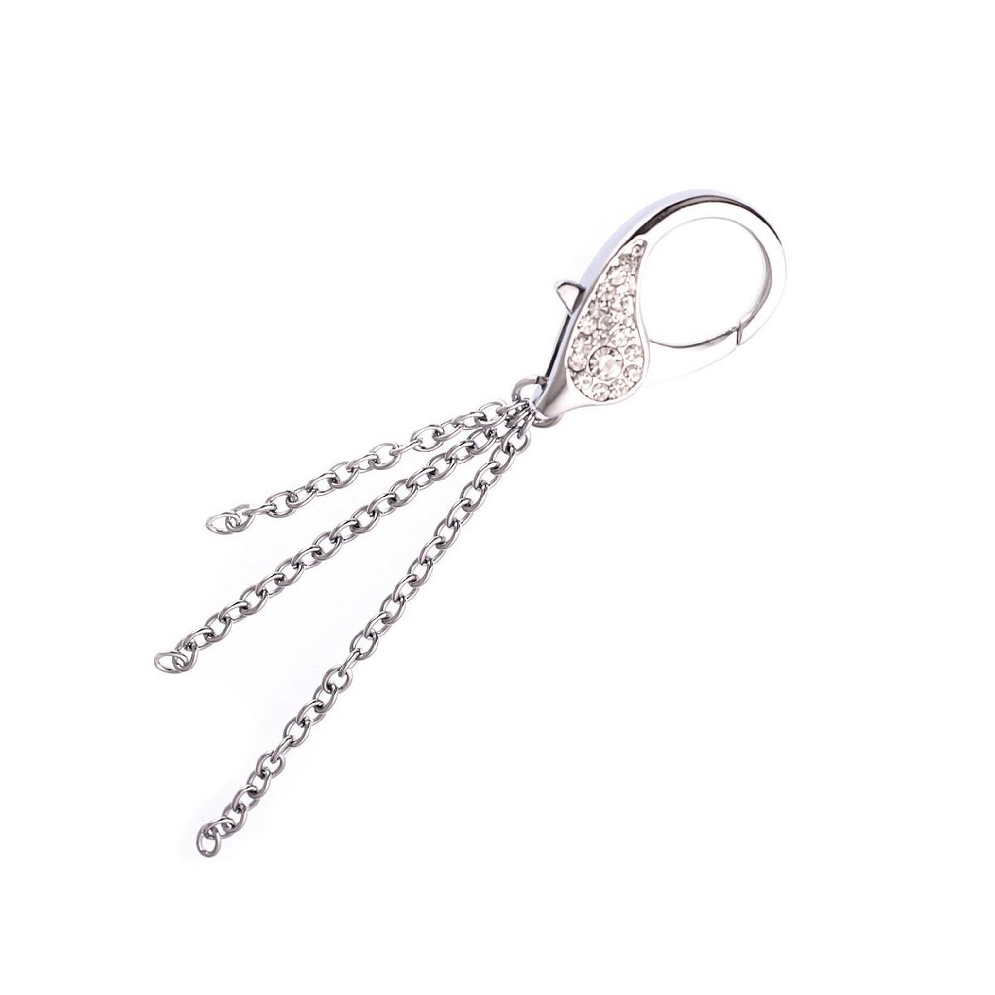 SC CRYSTAL Bijou de sac Porte-Charms SC Crystal orné de Cristaux scintillants
