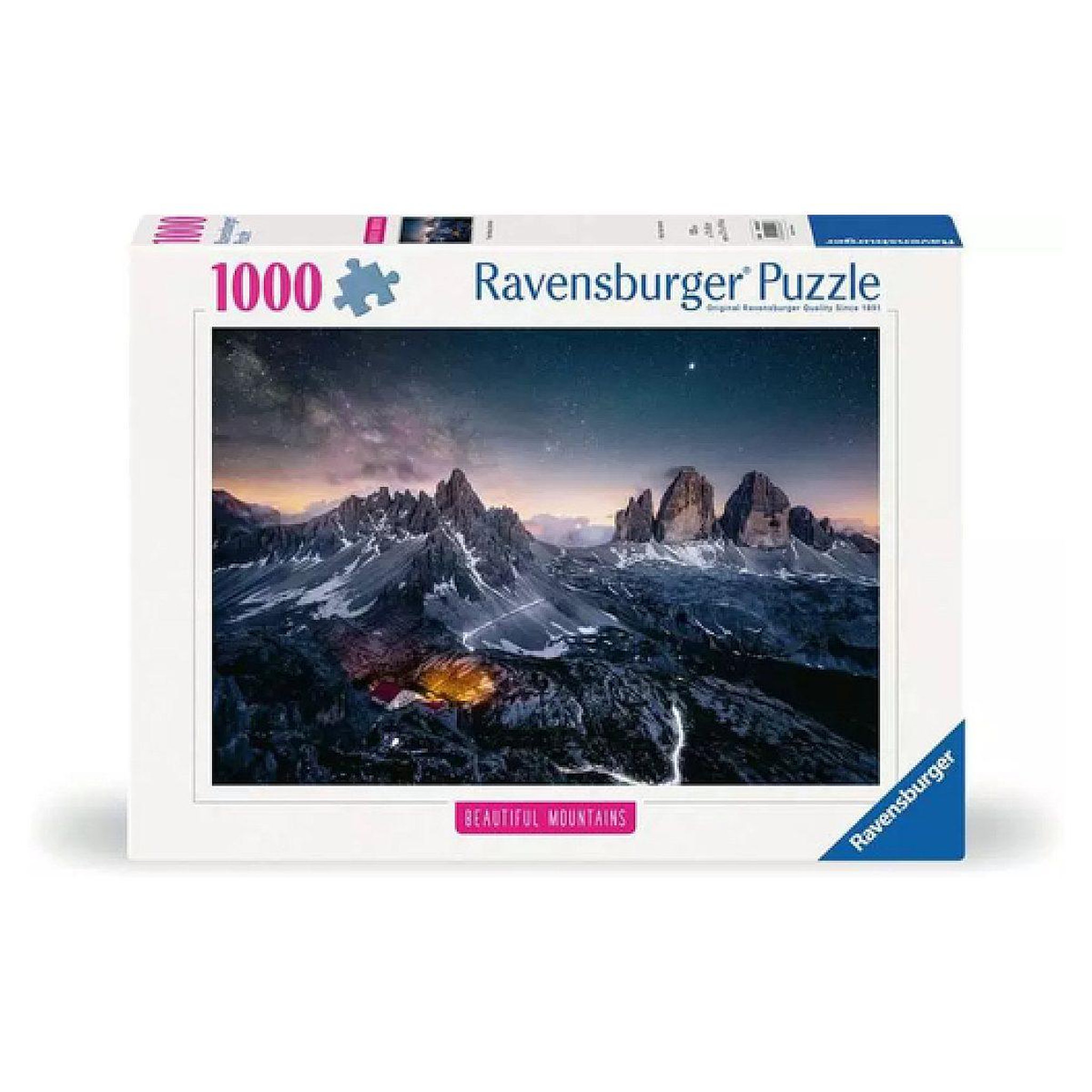 RAVENSBURGER Puzzle 1000 pieces - les tre cime di lavaredo, dolomites