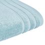 Voir la diapositive 2 : ACTUEL Maxi drap de bain uni en coton bouclé 500 gr/m2