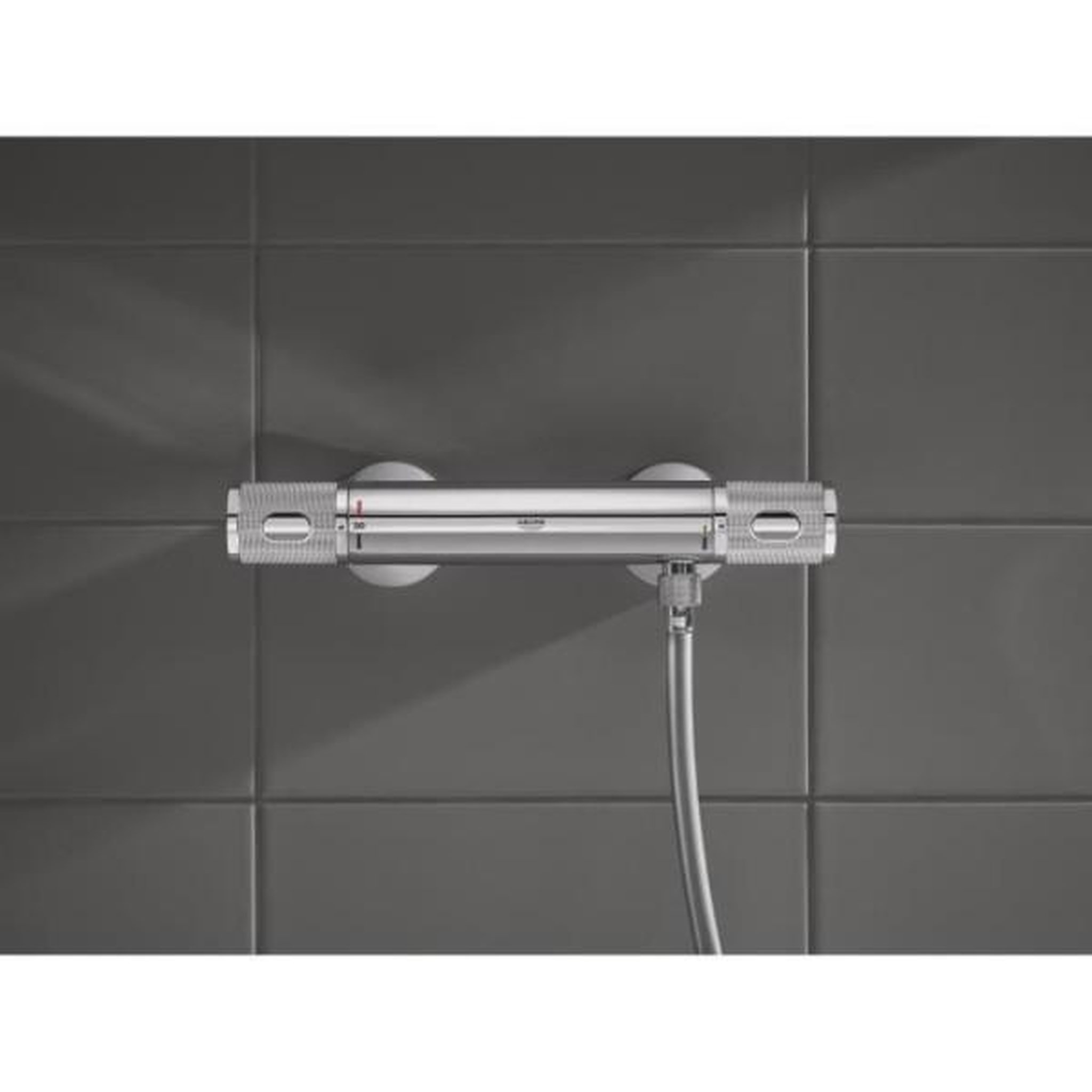 Voir la diapositive 2 : Grohe Mitigeur thermostatique Douche GROHE Precision Feel - Chromé - Economie d'eau - Métal