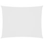Voir la diapositive 2 : VIDAXL Voile de parasol tissu oxford rectangulaire 2,5x4 m blanc
