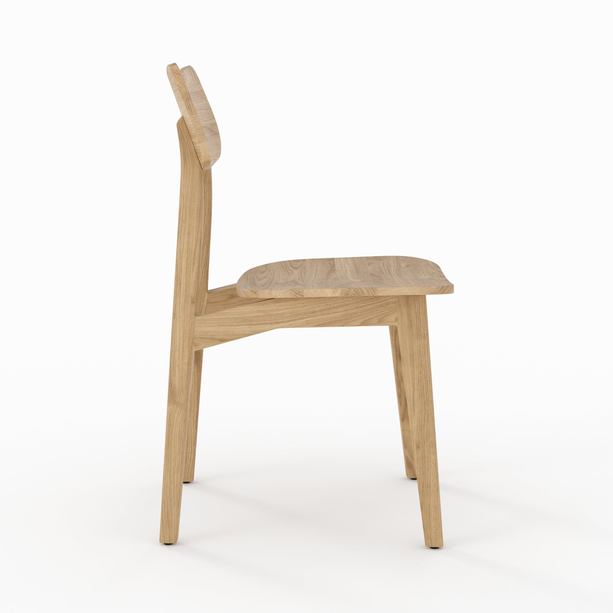 Voir la diapositive 6 : MAISON PAVANE Lot de 2 chaises en bois massif de mindi-kawi