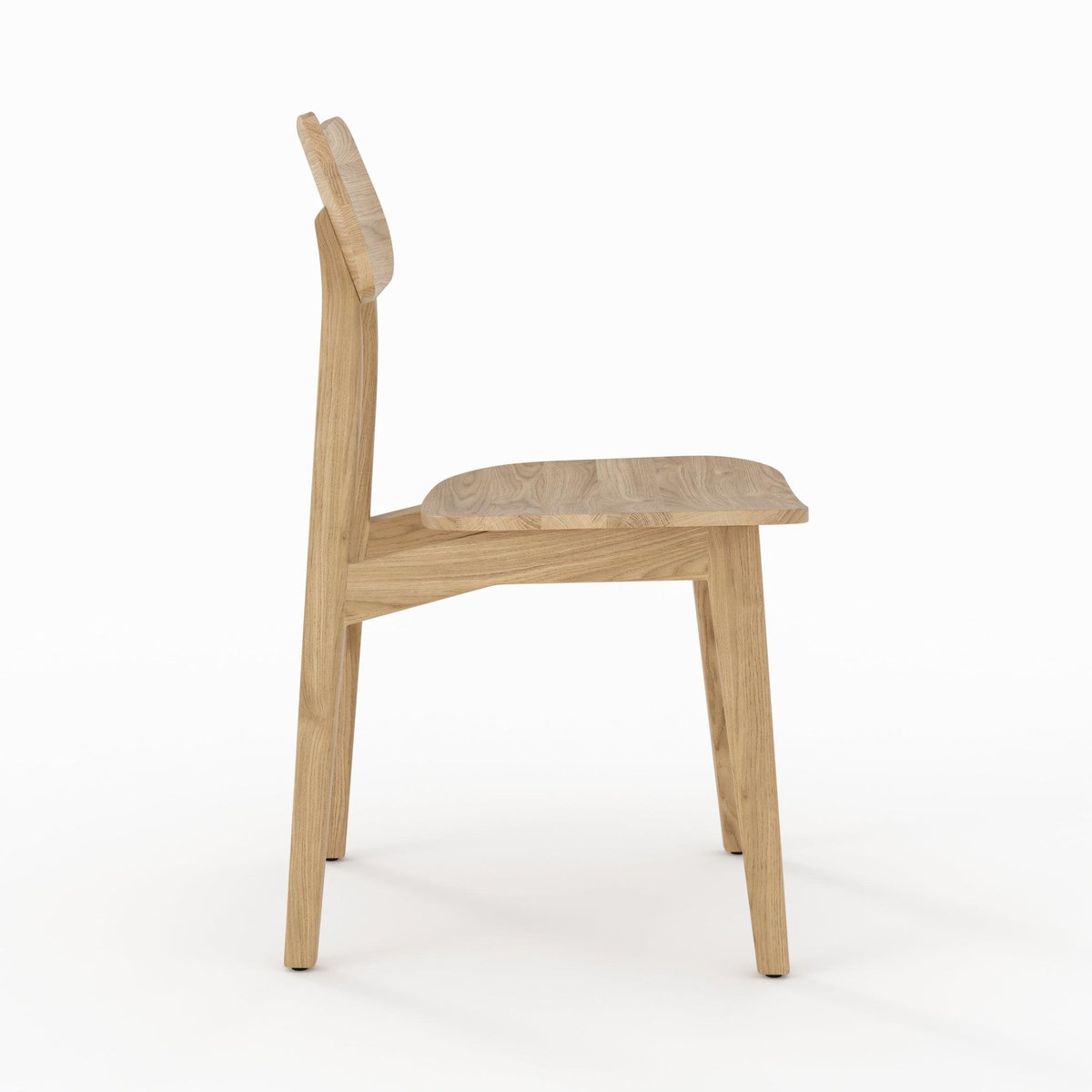 Rendez vous déco Lot de 2 chaises en bois massif de mindi-Kawi