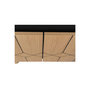 Voir la diapositive 6 : Paris Prix Buffet Design en Bois Massif  Porto II  175cm Chêne