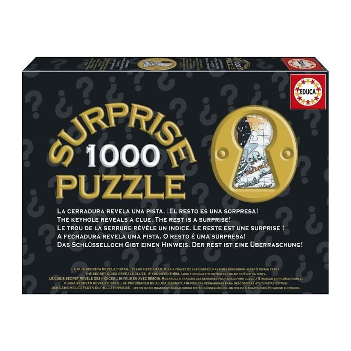 EDUCA Puzzle 1000 pièces – Antique Xmas – Educa – Noël – Adulte 14+ ans