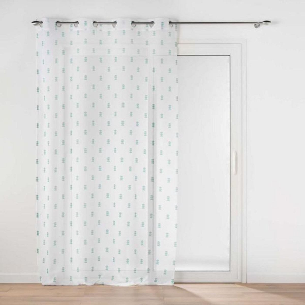 Paris Prix Rideau Voilage à Œillets  Geokid  140x240cm Sauge