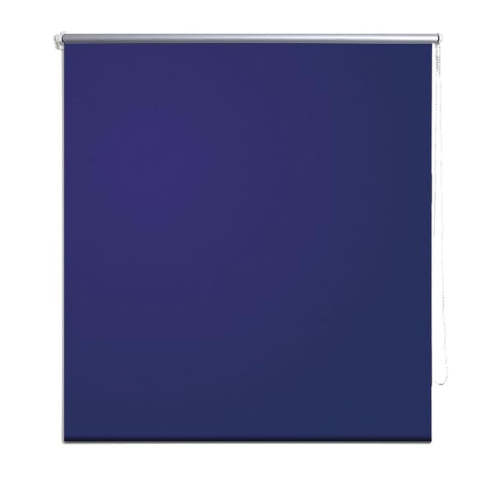Voir la diapositive 2 : VIDAXL Store enrouleur occultant 120 x 230 cm bleu