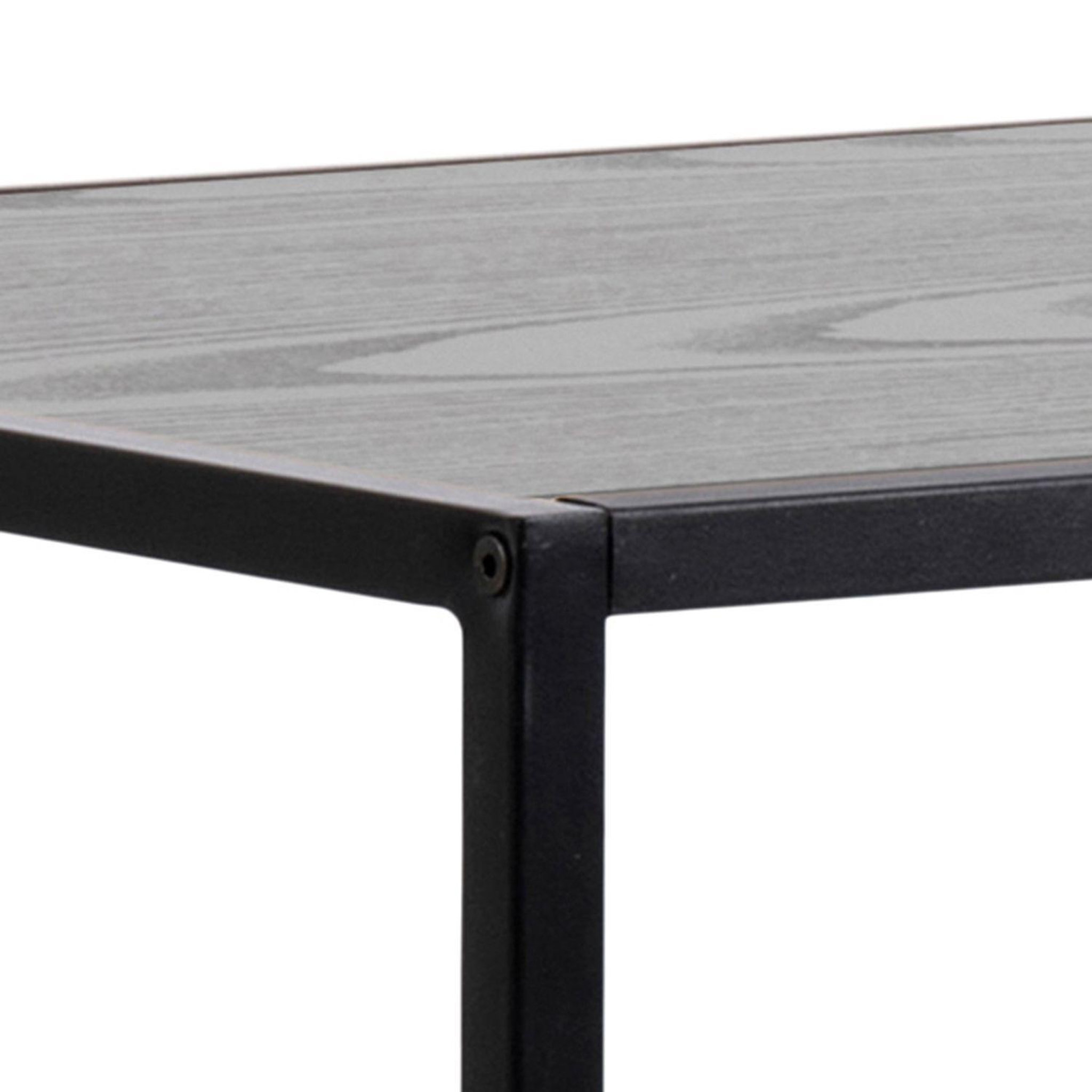 Voir la diapositive 3 : TOILINUX Table de bar haute Sireine en MDF et métal