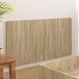 Voir la diapositive 4 : VIDAXL Tete de lit Chene sonoma 160x1,5x80 cm Bois d'ingenierie