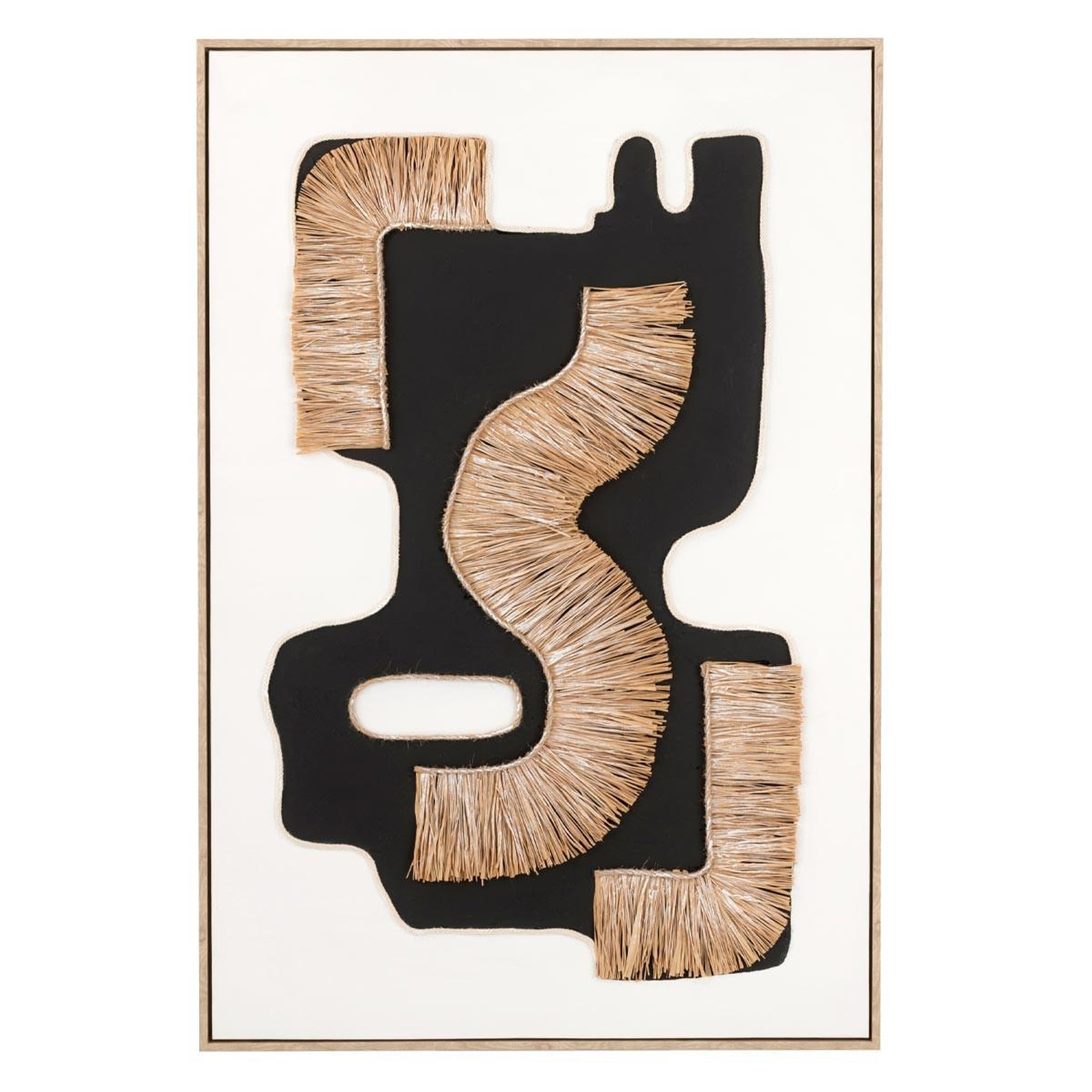J-LINE Tableau Déco  Hut  83x123cm Multicolore