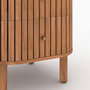 Voir la diapositive 3 : Rendez vous déco Table de chevet  en bois d'acacia 2 tiroirs-Paola