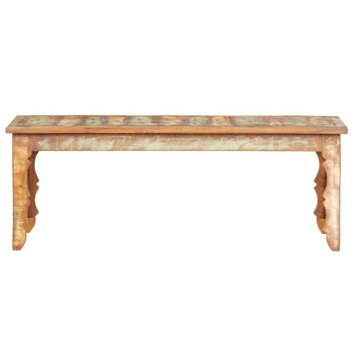 VIDAXL Table basse 110x50x40 cm Bois de recuperation solide