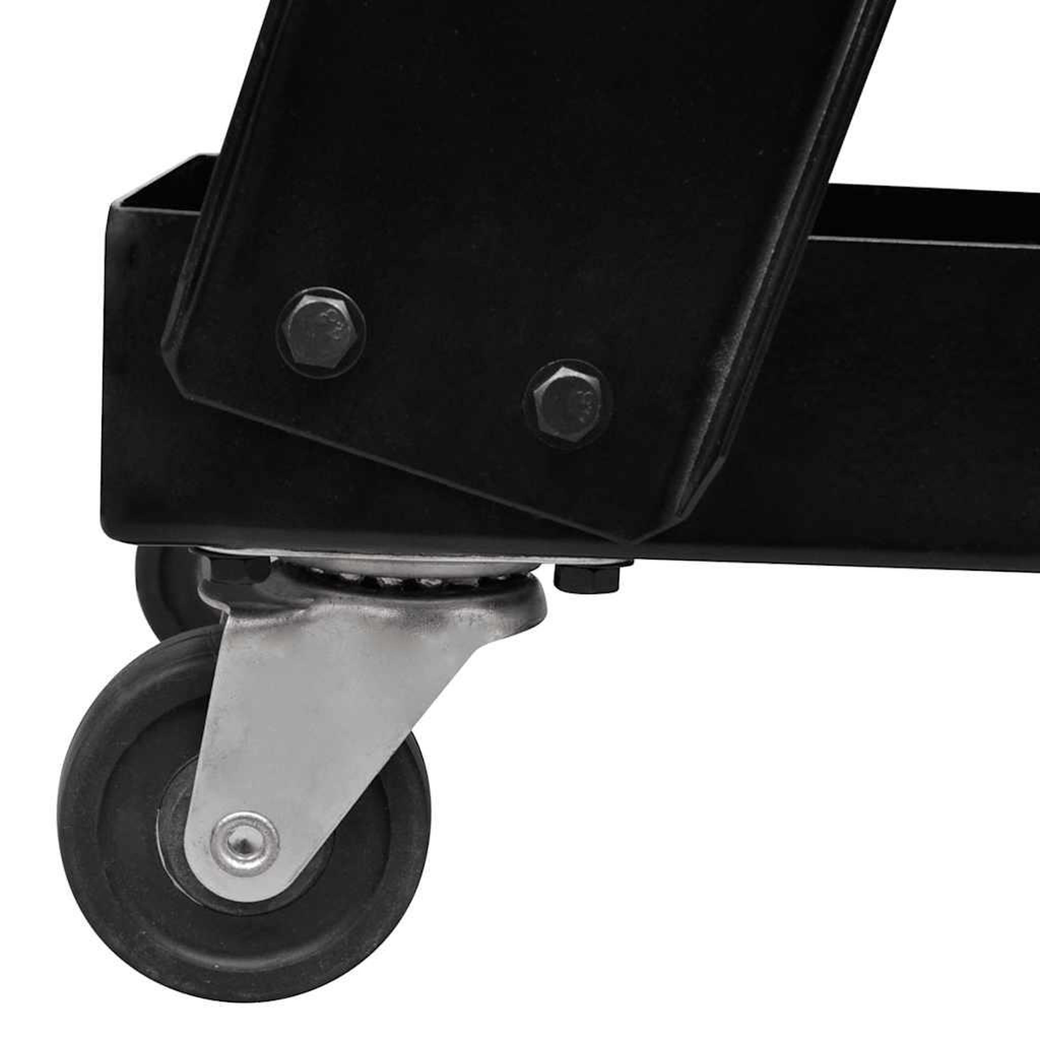 Voir la diapositive 3 : VIDAXL Chariot de soudage avec 3 etageres d'atelier noir