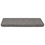 Voir la diapositive 3 : VIDAXL Tapis d'escalier autocollants 30 pcs 65x21x4 cm gris et beige