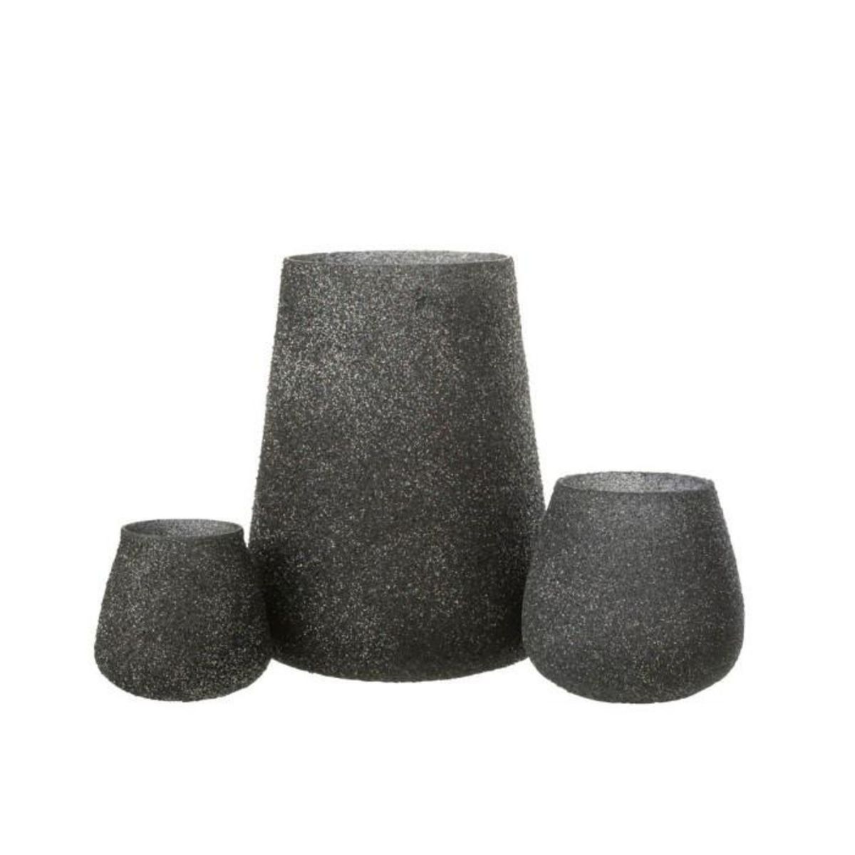 Paris Prix Photophore à Paillettes en Verre  Lorie  23cm Mauve