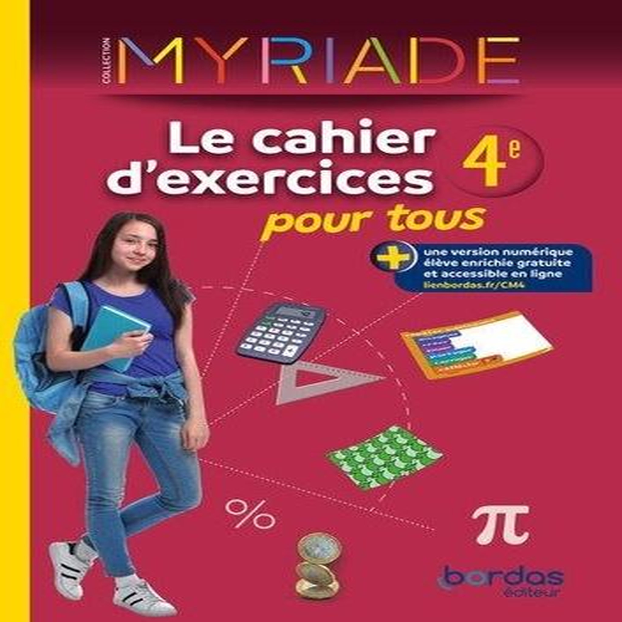 MYRIADE 4E. LE CAHIER D'EXERCICES POUR TOUS, EDITION 2024, Boullis Marc