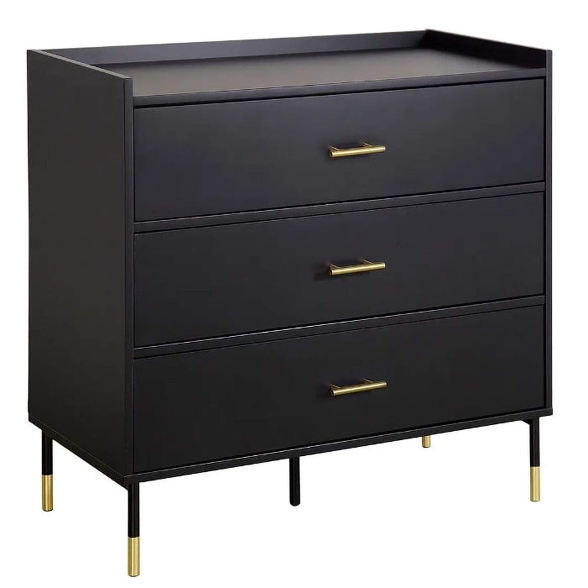Voir la diapositive 1 : ATMOSPHERA Commode 3 tiroirs L80cm IRIS