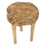 Voir la diapositive 3 : Paris Prix Tabouret en Bois  Kursis  45cm Naturel