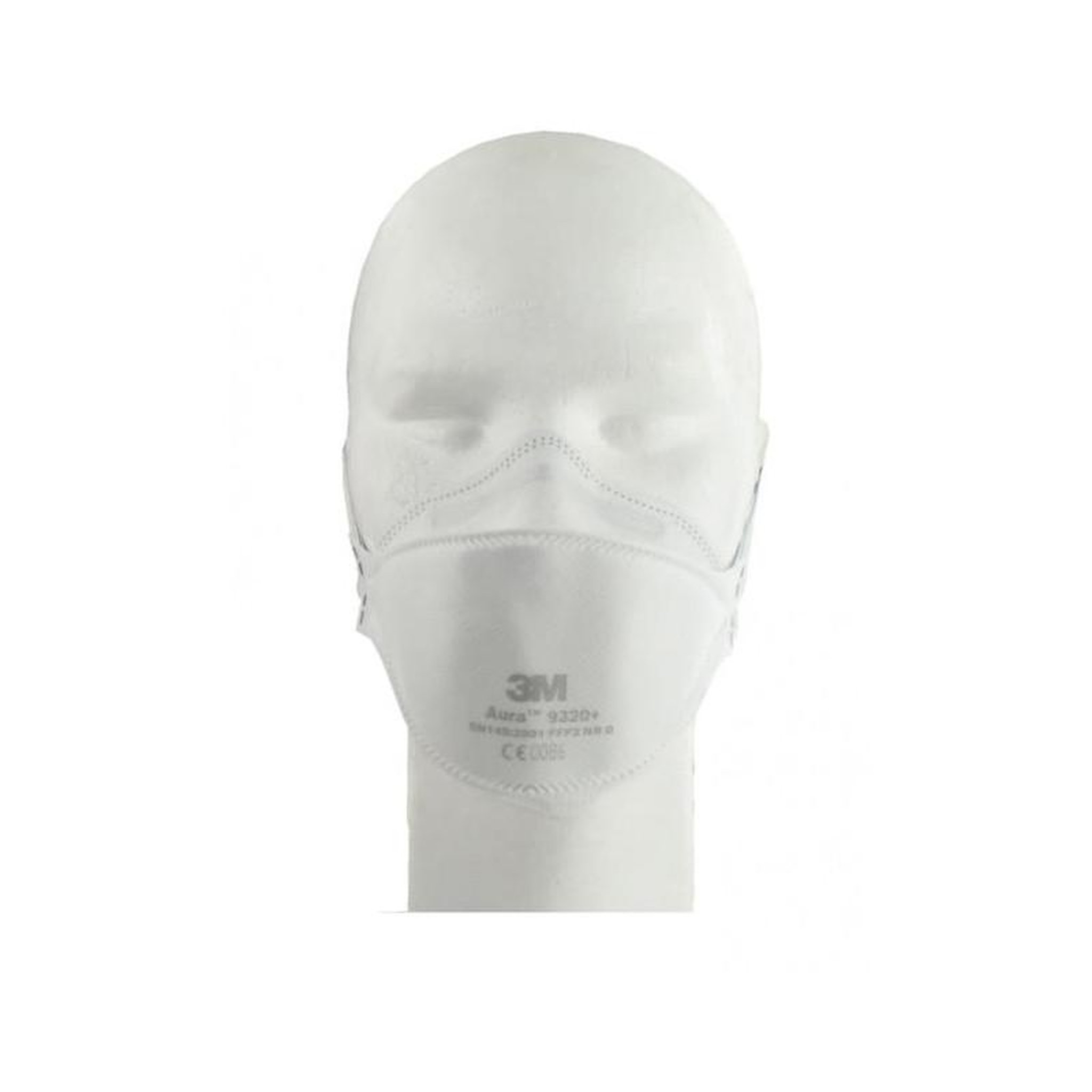 Voir la diapositive 3 : 3M Masque 3m aura 9320 anti-poussières pliable ffp2 sans soupape