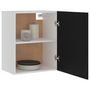 Voir la diapositive 4 : VIDAXL Armoire suspendue Noir 50x31x60 cm Bois d'ingenierie