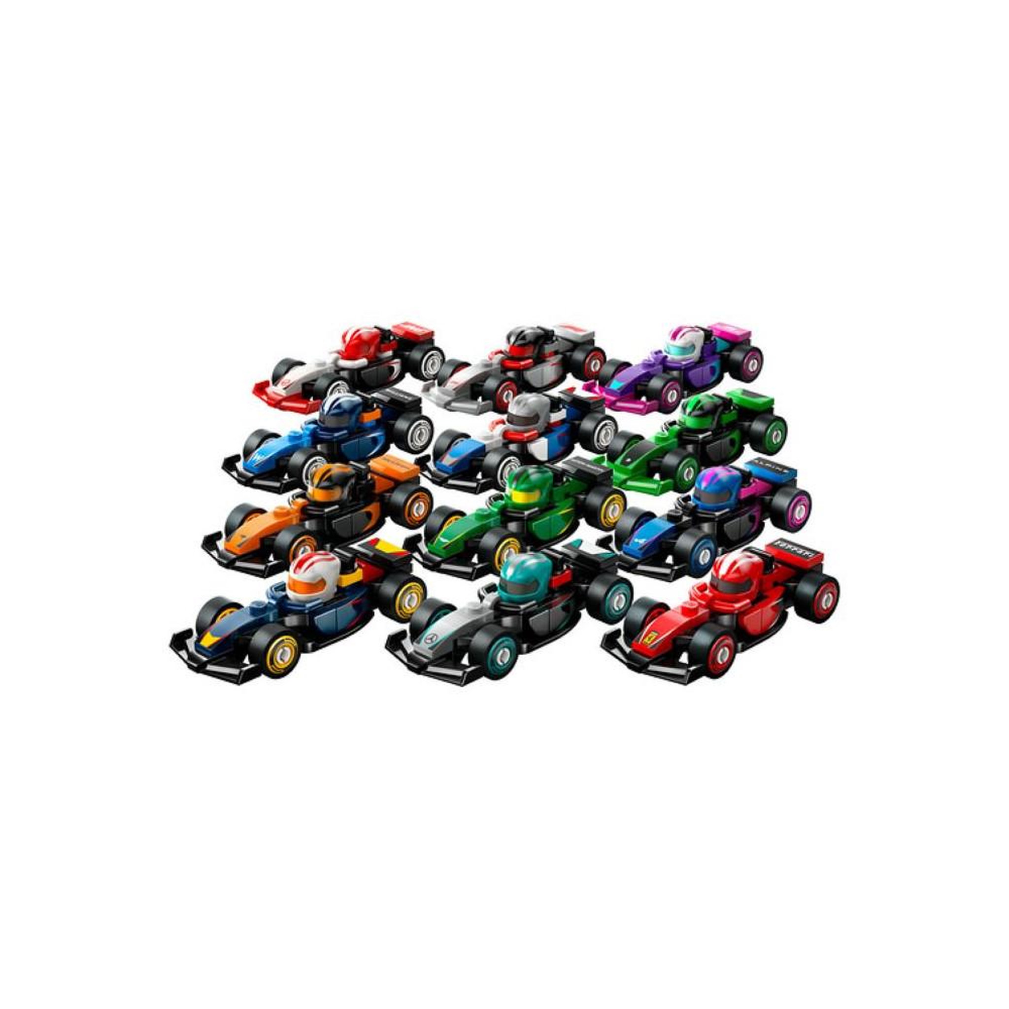 Voir la diapositive 2 : LEGO Jouets - LEGO - Voitures F1 a collectionner - 1 mini-véhicule - Pour enfants a partir de 6 ans - Mixte