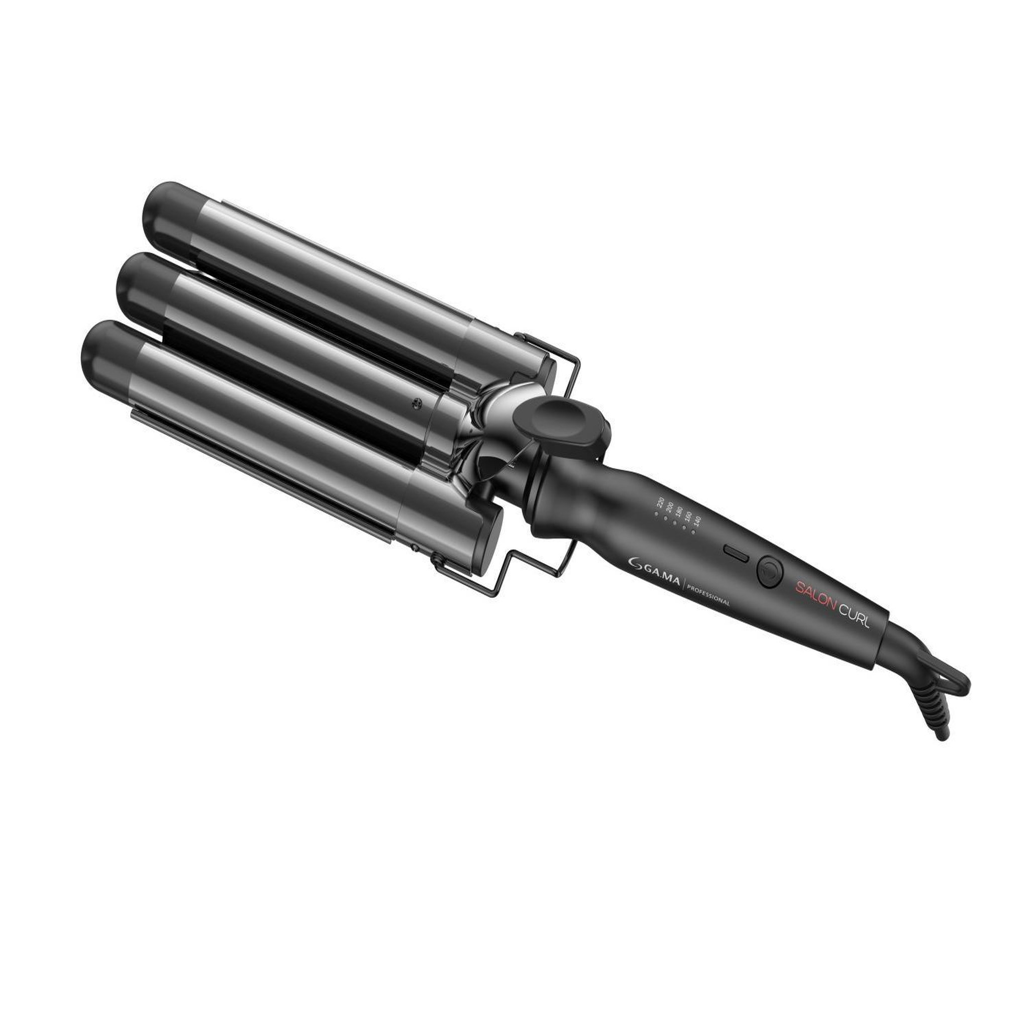 Voir la diapositive 3 : Gama Ga.ma triferro salon curl fer à boucler à chaleur noir 95 w 3 m