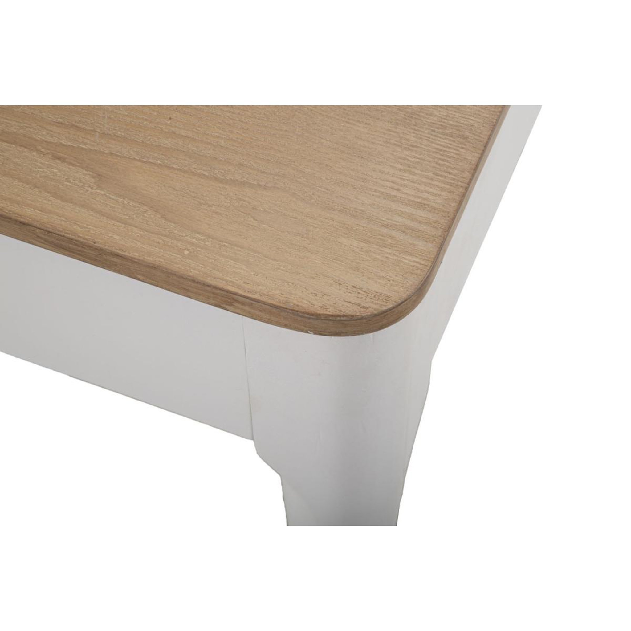 Voir la diapositive 6 : Paris Prix Table à manger en bois  matera  180cm blanc & naturel