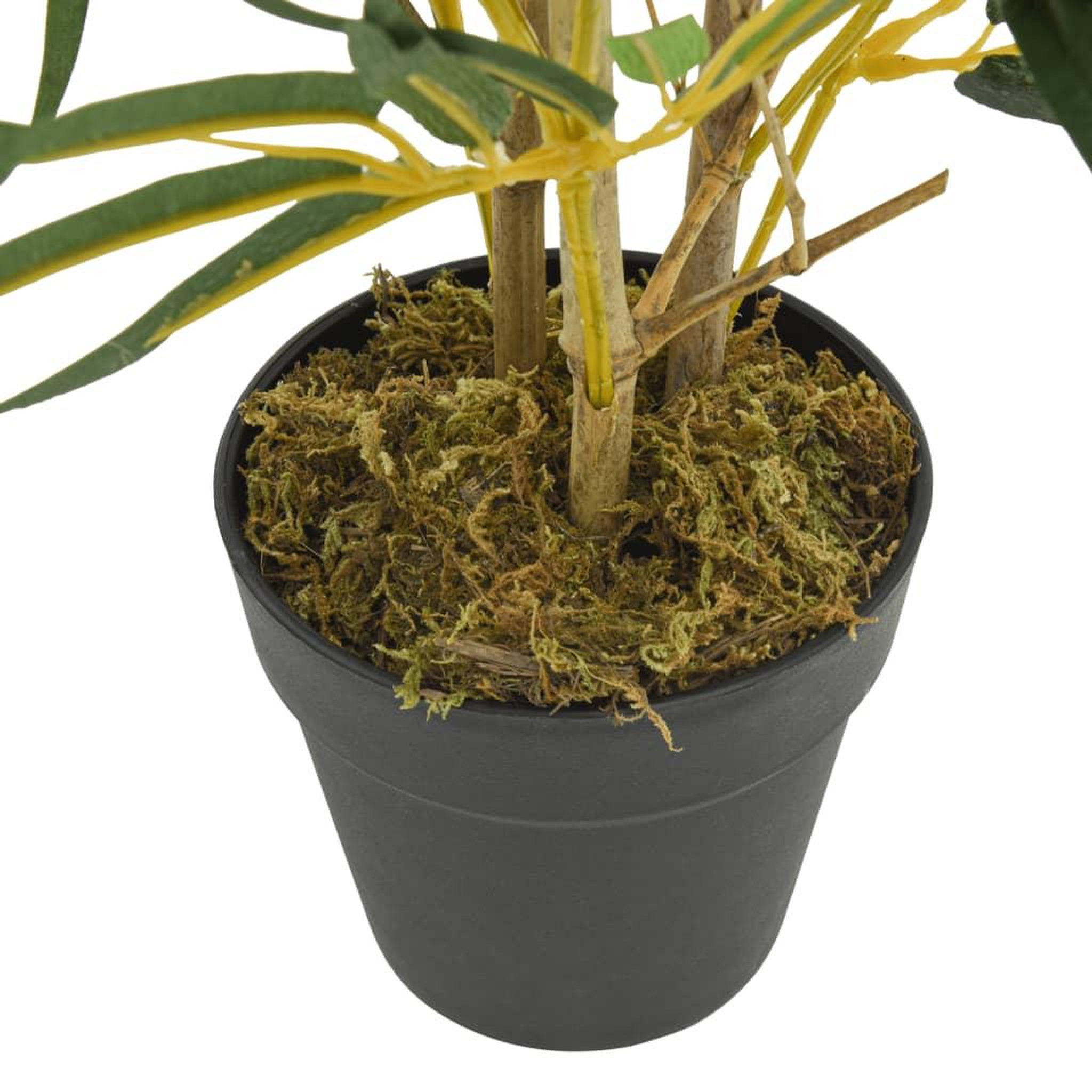 Voir la diapositive 3 : VIDAXL Bambou artificiel 368 feuilles 80 cm vert
