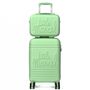 Voir la diapositive 1 : Little Marcel Lot valise cabine 55cm plus un vanity rigide