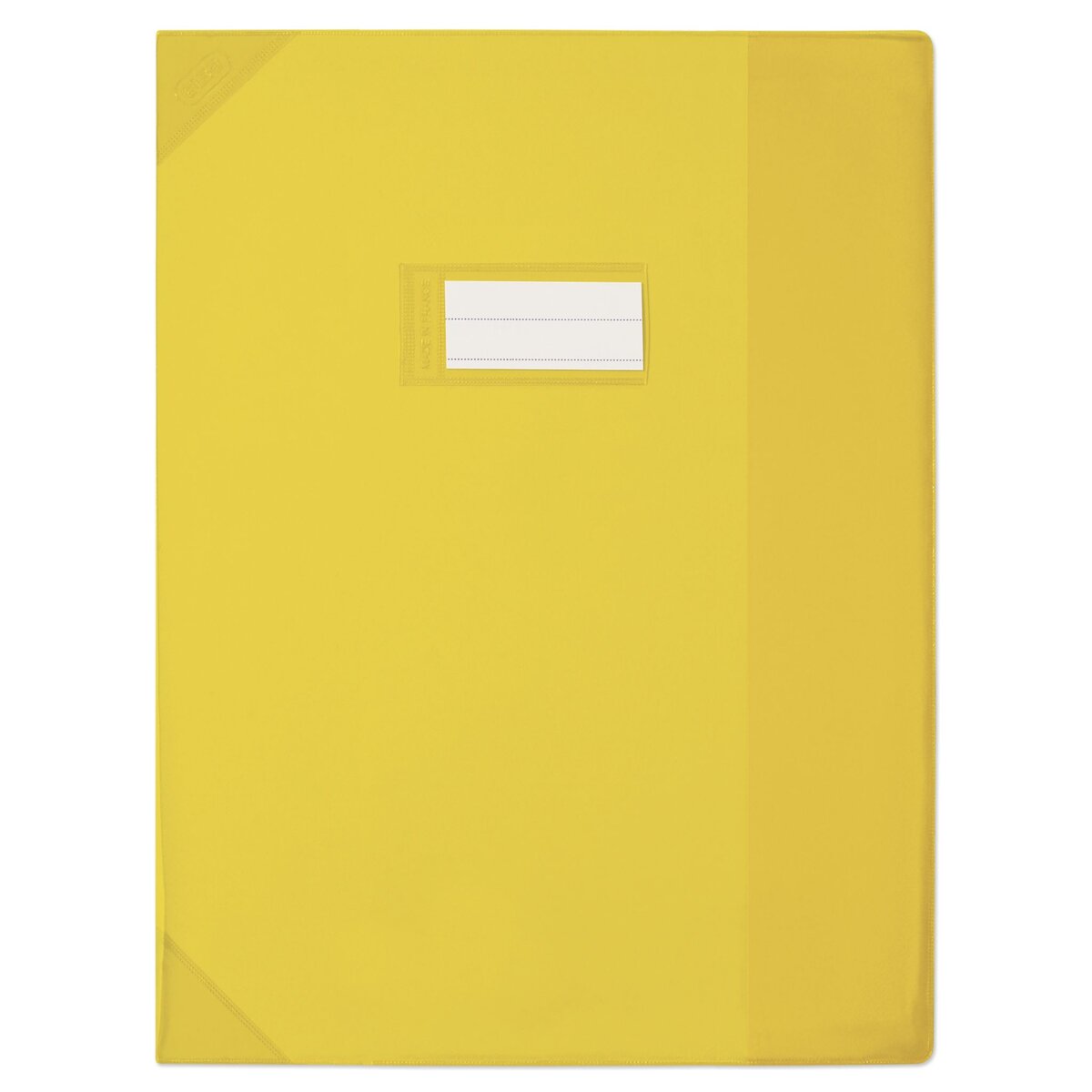 ELBA  Protège cahiers 24x32cm Strong line jaune translucide