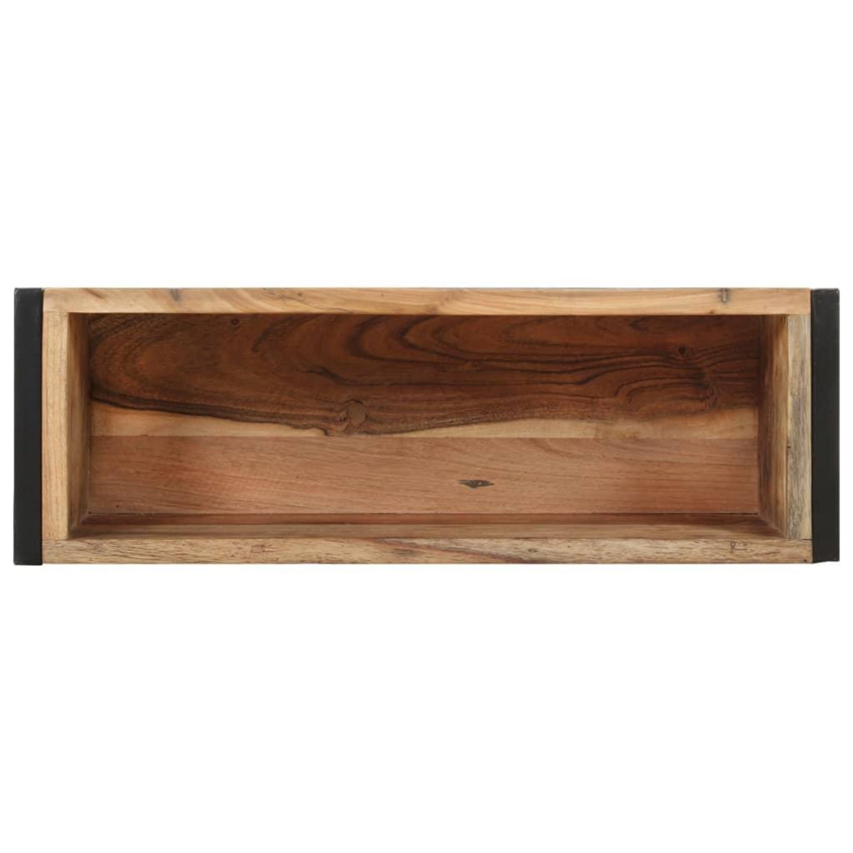 VIDAXL Jardiniere 60x20x68 cm Bois de recuperation massif