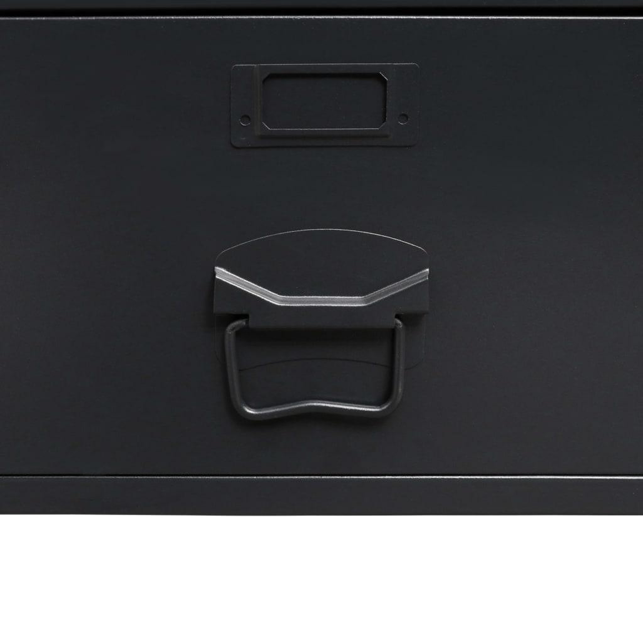 Voir la diapositive 5 : VIDAXL Garde-robe Metal de style industriel 90 x 40 x 180 cm Noir