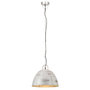 Voir la diapositive 2 : VIDAXL Lampe suspendue industrielle vintage 25 W Argente Rond 31cm E27