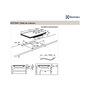 Voir la diapositive 2 : ELECTROLUX Plaque induction ELECTROLUX 71cm, 4412206