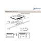 Voir la diapositive 2 : ELECTROLUX Plaque induction ELECTROLUX 71cm, 4412206