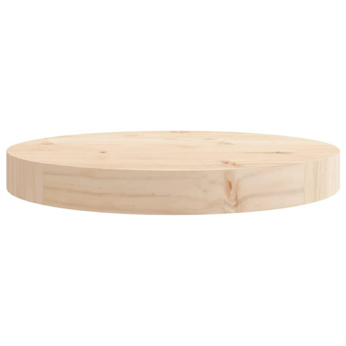 VIDAXL Dessus de table rond Ø30x3 cm bois de pin massif