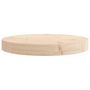 Voir la diapositive 3 : VIDAXL Dessus de table rond Ø30x3 cm bois de pin massif