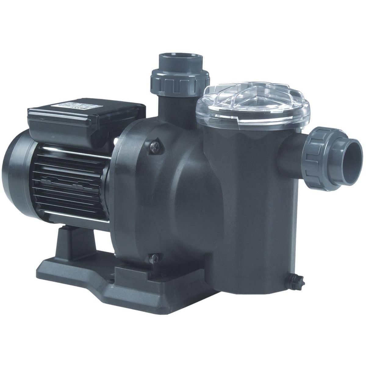 Habitat et Jardin Pompe piscine  Sena  - 0.5 CV monophasé - 47.3 x 19.9 x 29.2 cm - Noir